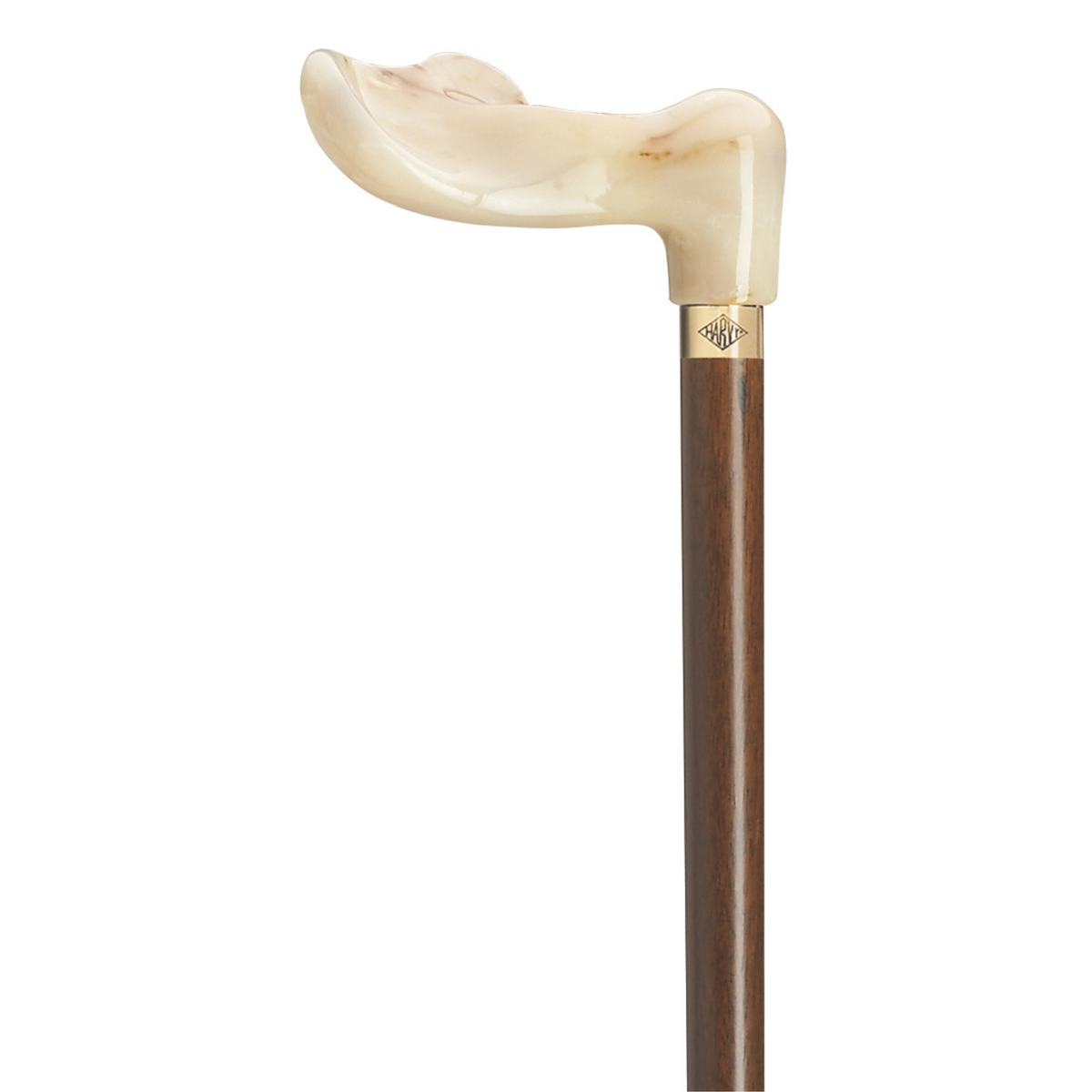 Marbleized Palm Grip walking Cane - Extra Tall