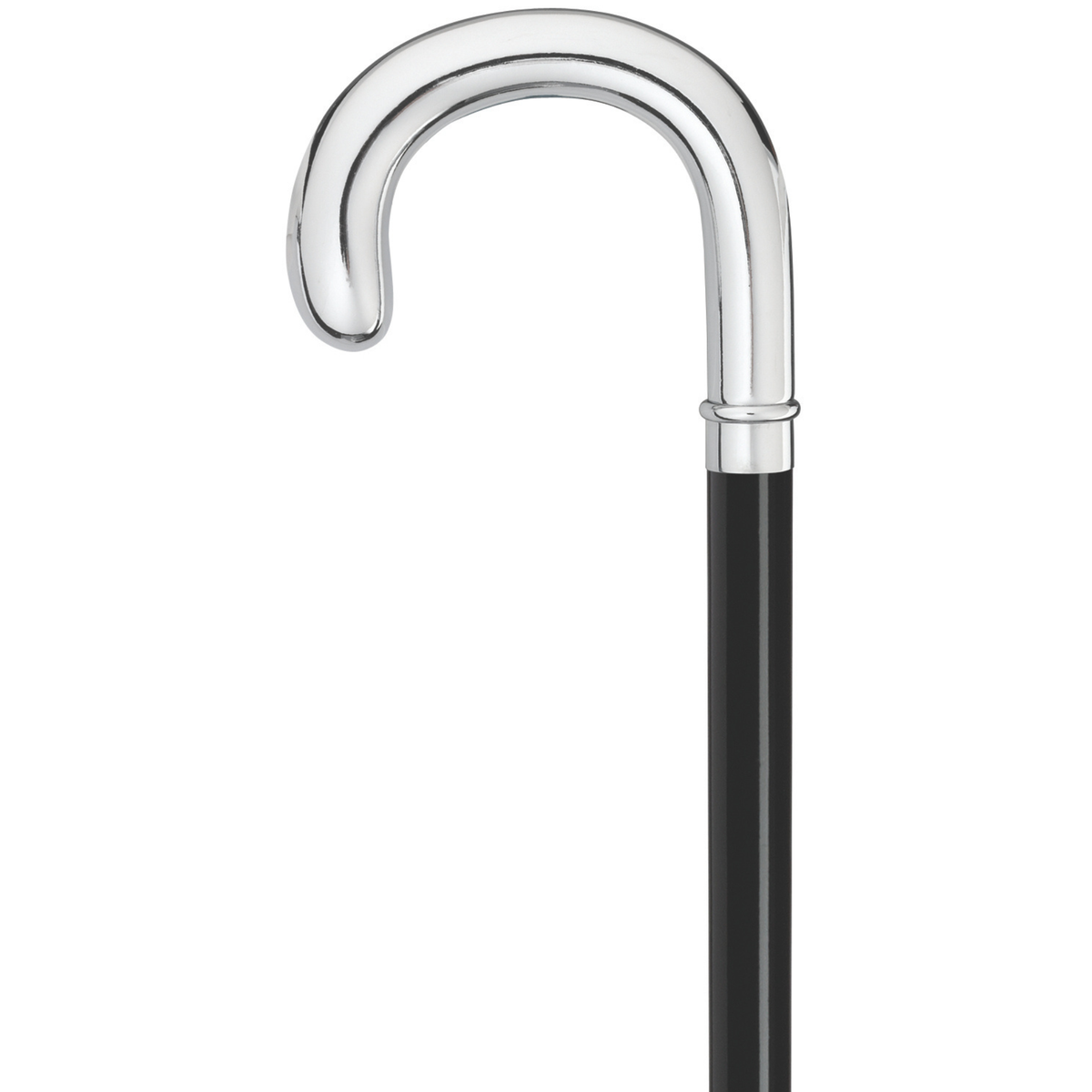 Silver Tourist Walking Cane