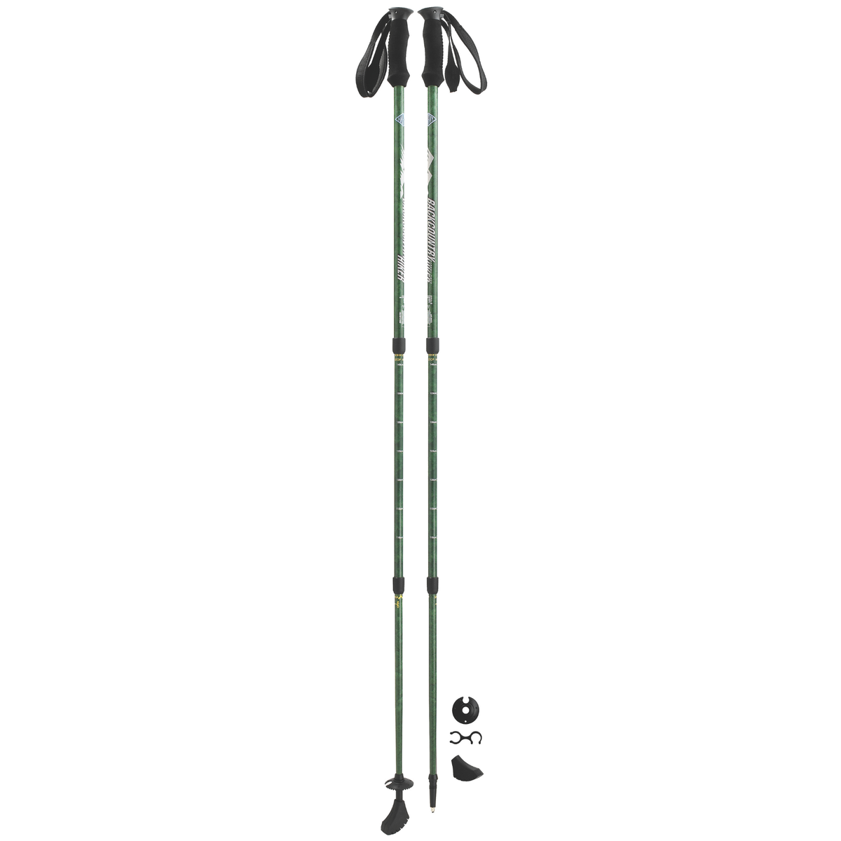 Backcountry Carbon Fiber Hiking Poles - 3 Section