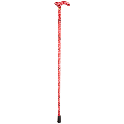 Pink Rose Walking Cane