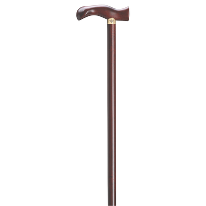 Ergonomically Shaped Walking Stick-Burgundy
