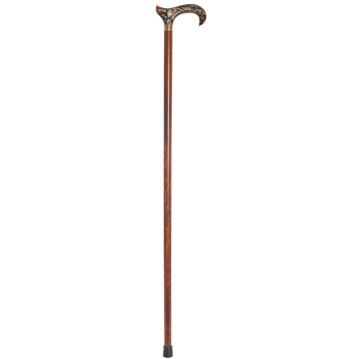 Luster Brown Acrylic Derby Cane - Harvy Canes