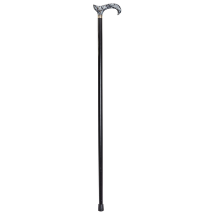 Luster Black Acrylic Derby Cane - Harvy Canes