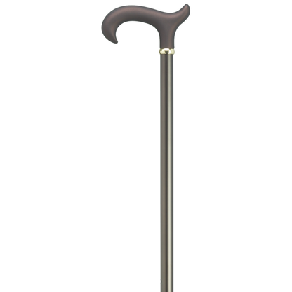Ergonomic Aluminum Soft Touch Derby-Coffee Brown