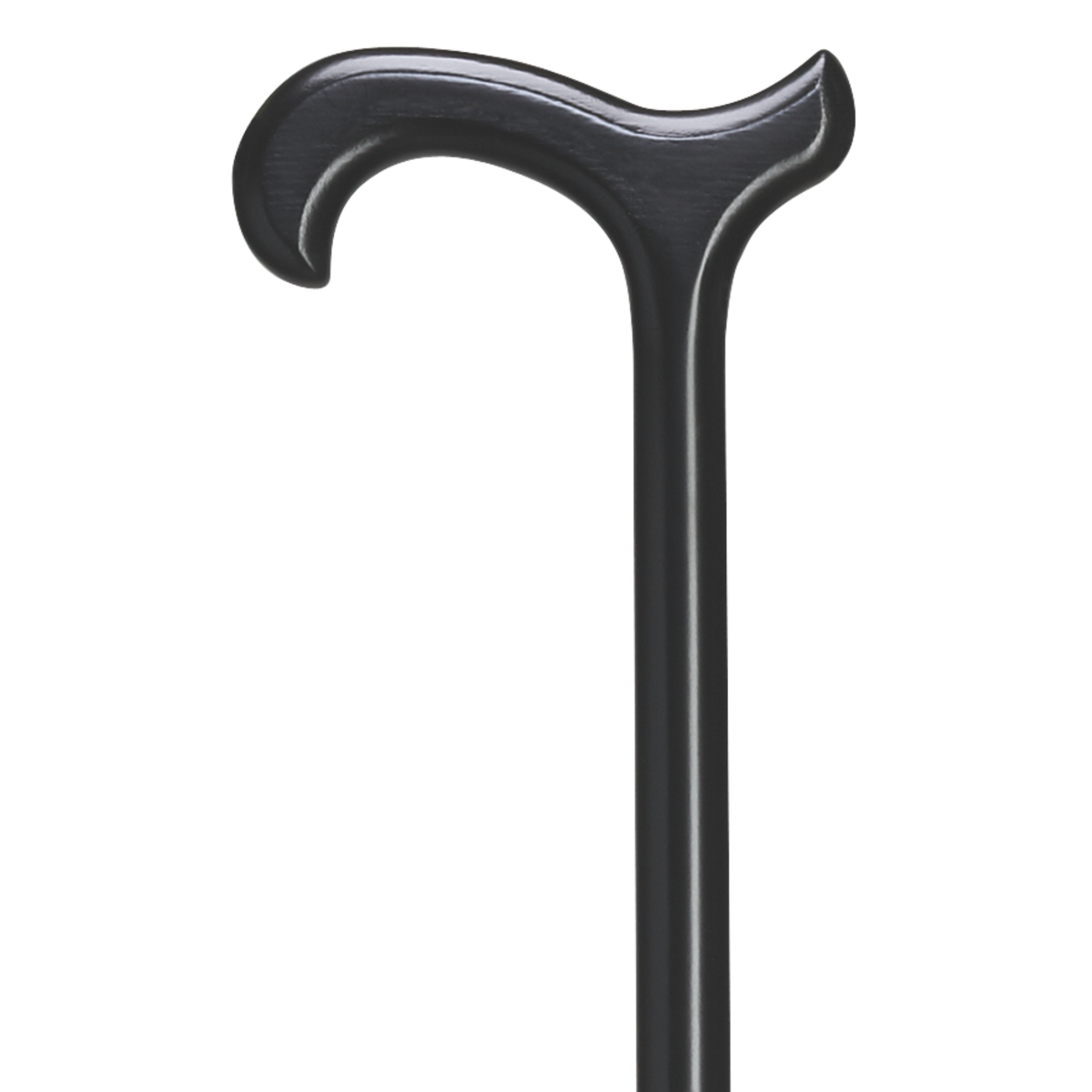 Elegant Beechwood Derby Walking Cane - Stylish Support for Women