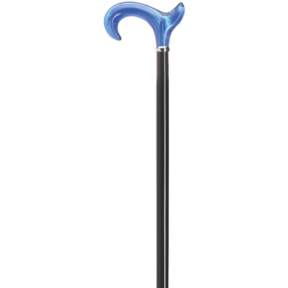 Titanic Blue Derby Handle Walking Cane – Elegant German Design