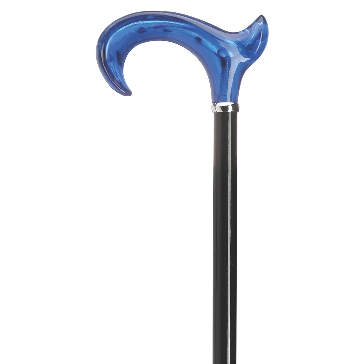 Titanic Blue Derby Handle Walking Cane – Elegant German Design