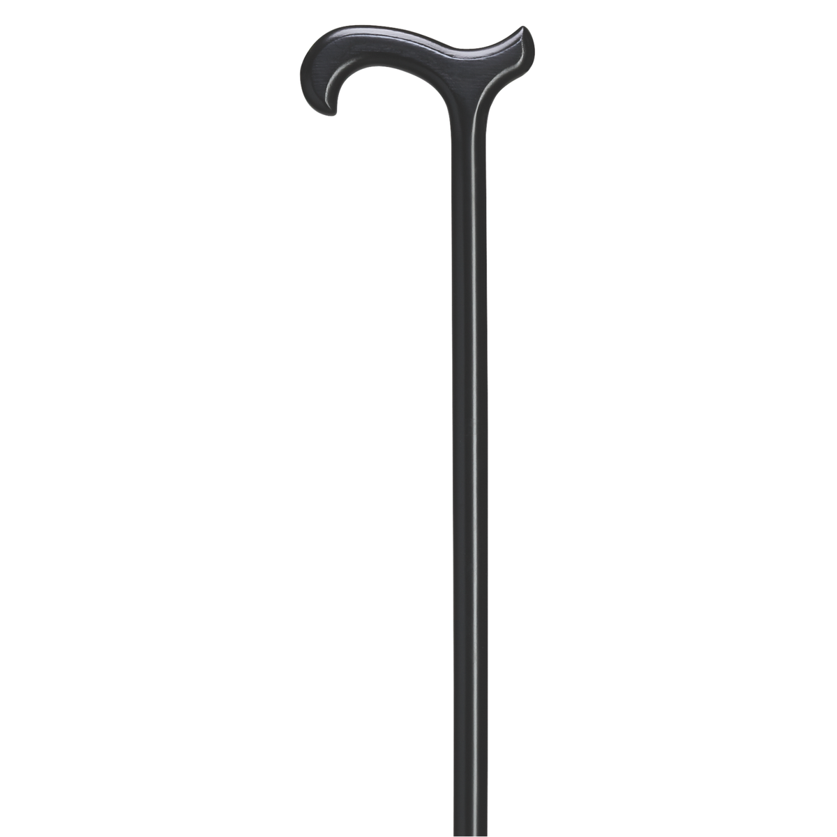 Elegant Beechwood Derby Walking Cane - Stylish Support for Women