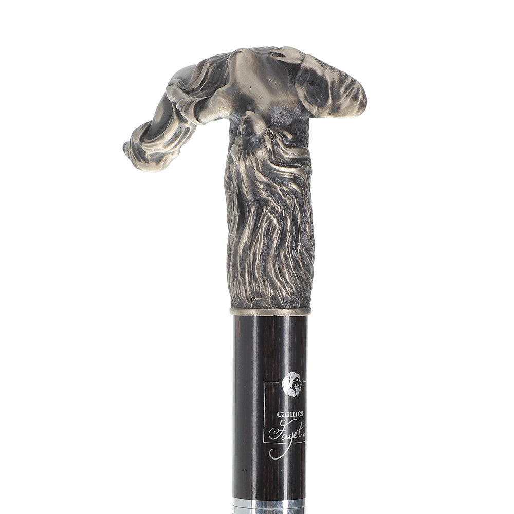 French Aphrodite Sword-Cane: Intricate Design & Stamina Wood