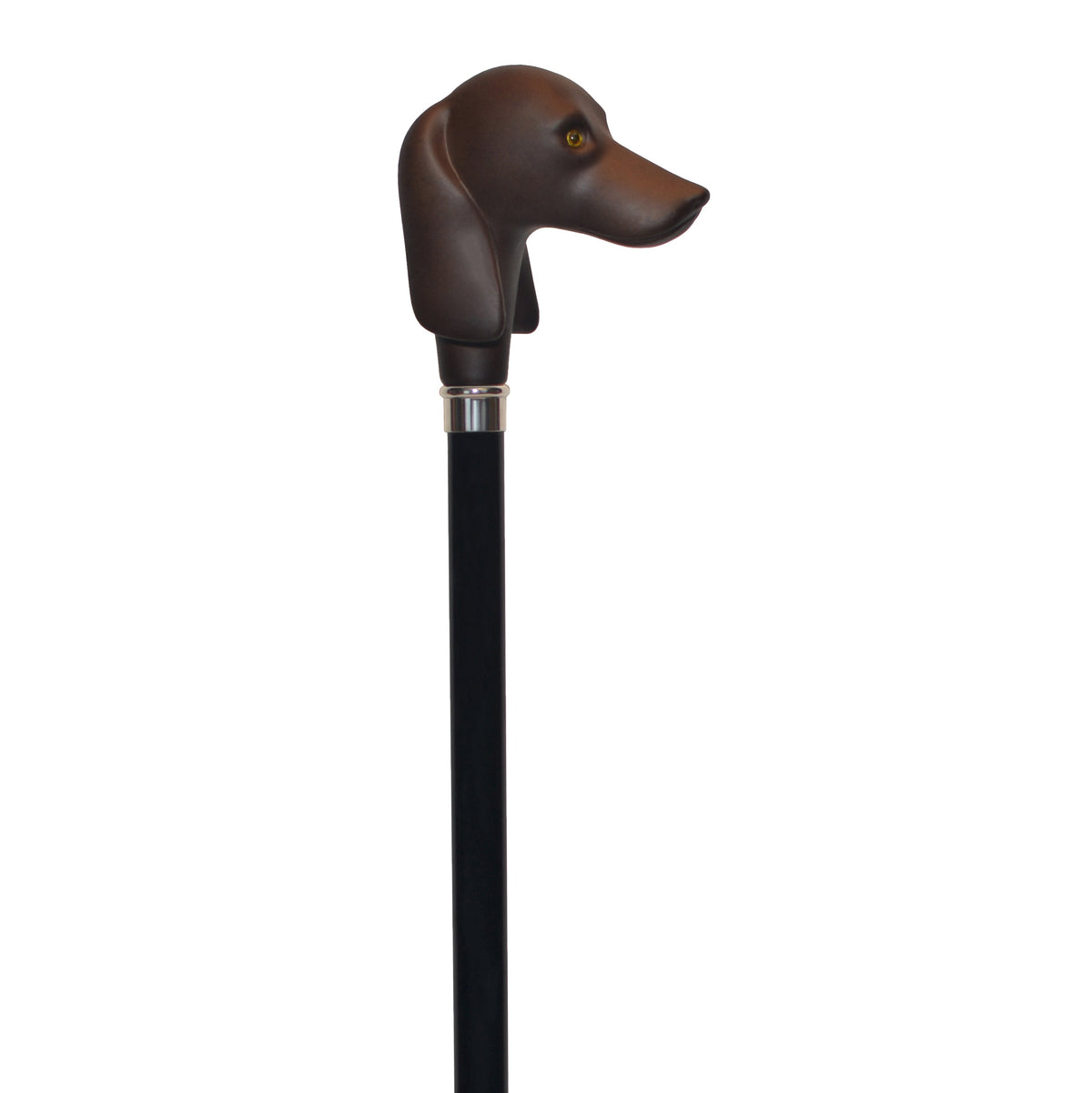 Italian Dachshund Head Walking Stick: Elegant Canine-Inspired Design