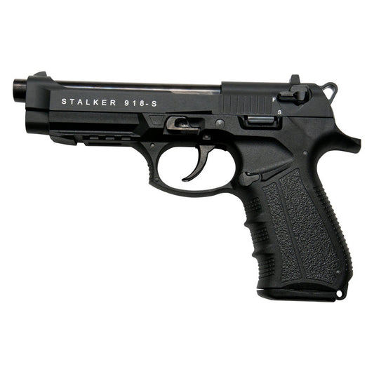Stalker 918 Black Finish - 9mm Blank Firing Replica Zoraki Gun