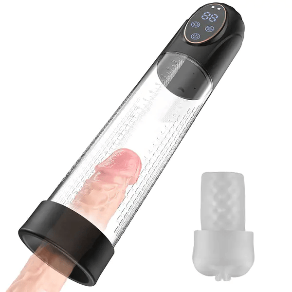 Full Waterproof 6 Modes Erection Enlargement and Masturbation 3 and 1 Penis Pump - Adult Wellness Product product image for i