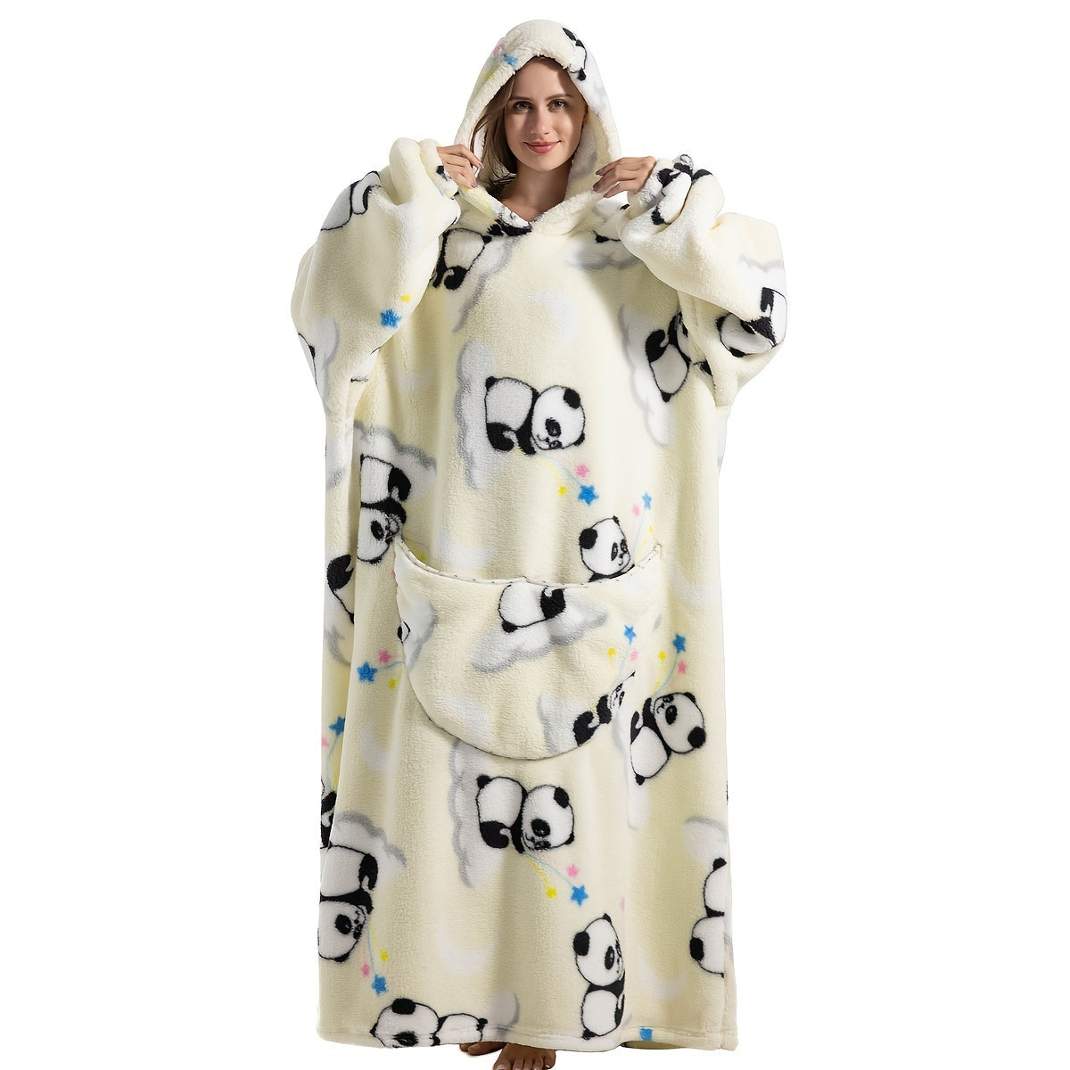 Cozy Wearable Blanket Hoodie