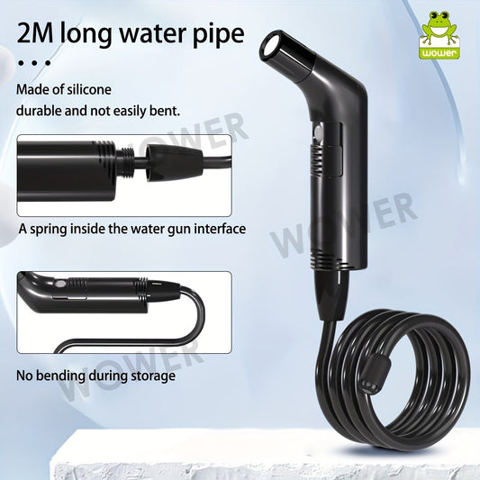 Electric Bidet Sprayer with Foldable Tank