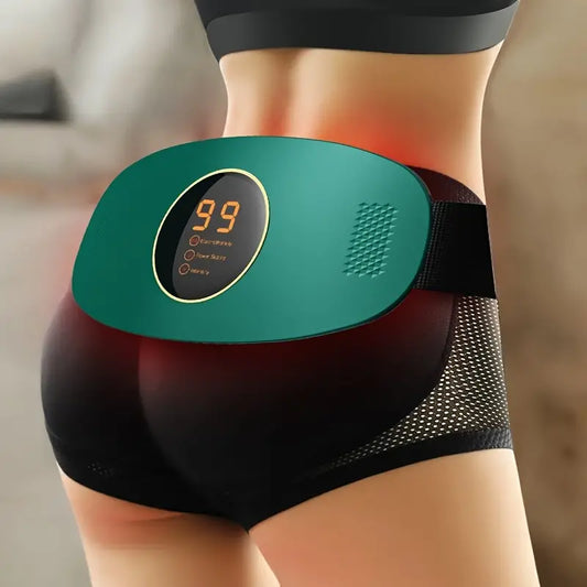 Ultimate Massage Belt with 99 Automatic Modes - Green (USB Rechargeable)