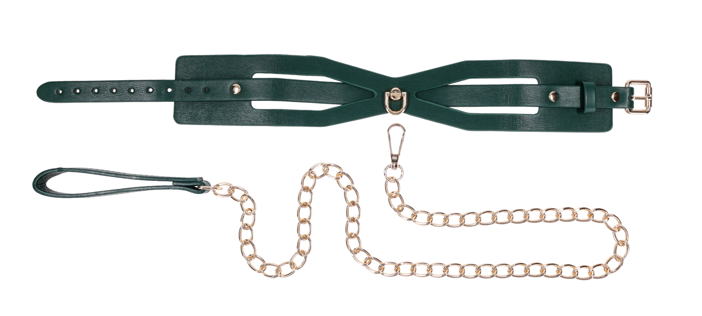 Indica Cutout Collar and Leash