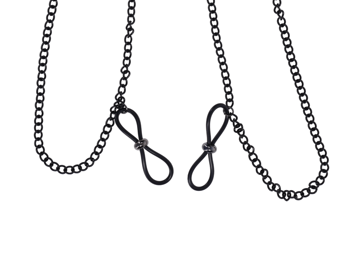 Lace Collar with Nipple Ties