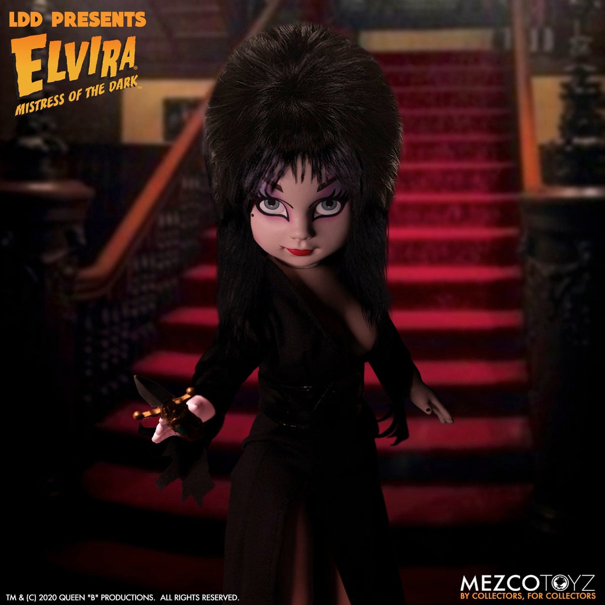 Elvira, Mistress of the Dark – Living Dead Dolls Presents Elvira Doll