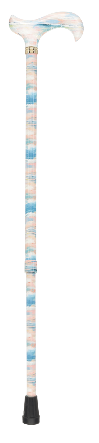 HD Pattern Designer Cane - Matching Handle & Shaft - Durable Adjustable Aluminum