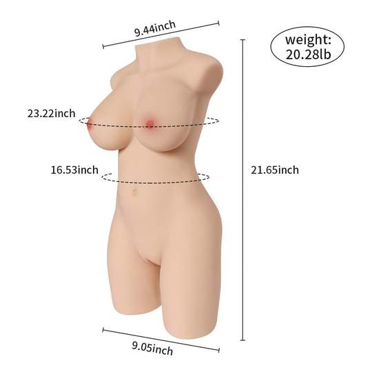 20.28lb 4 in 1 Sex Doll Male Masturbator