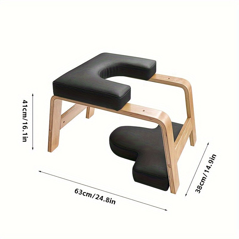 Yoga Headstand Bench with PU Foam Support