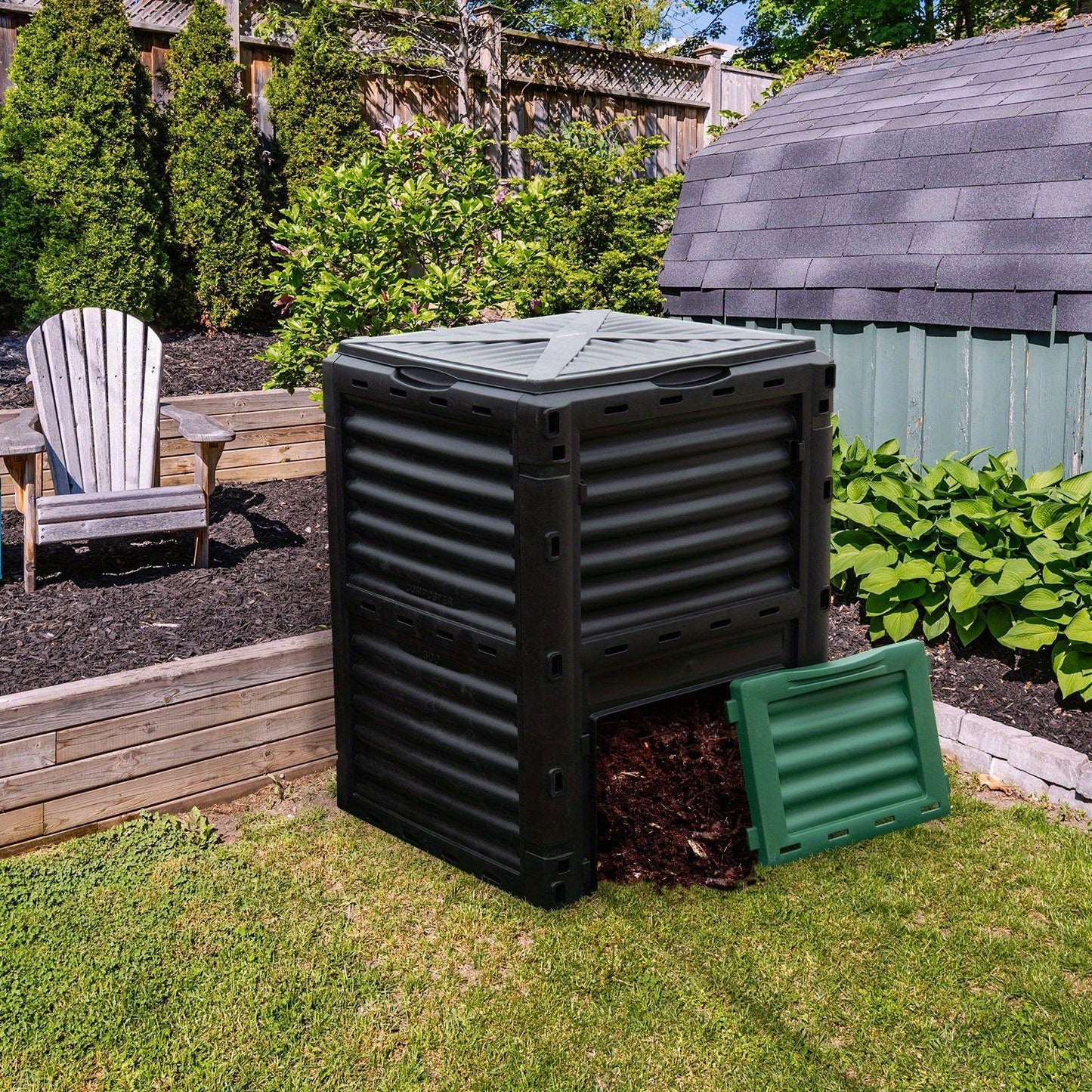 Garden Compost Bin with Rotate Function