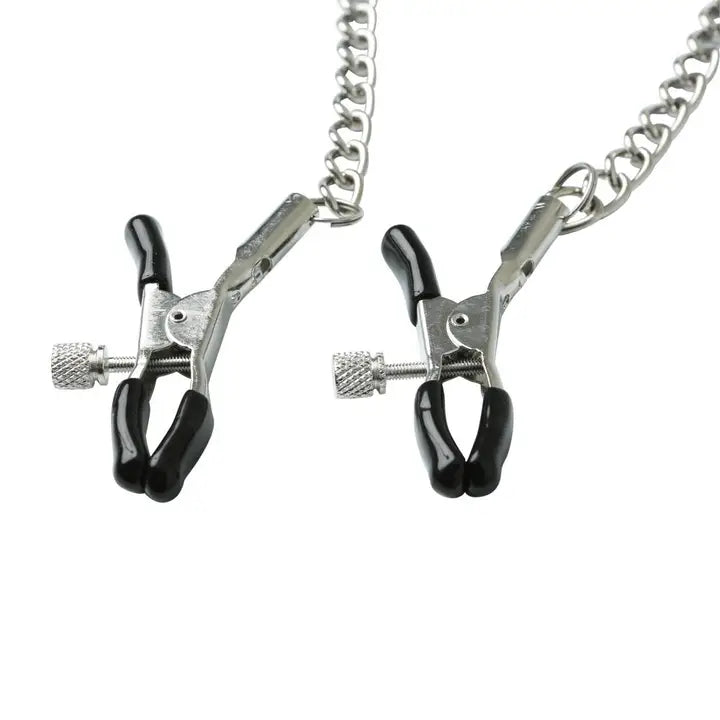 Chained Nipple Clamps