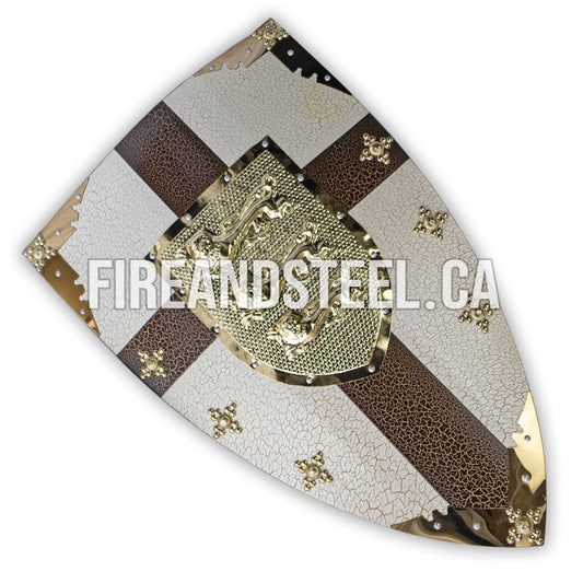 Fire and Steel - Royal Arms of England Shield