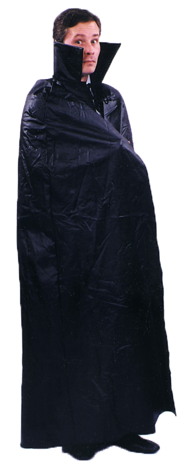 Faux-Leather Dracula Cape