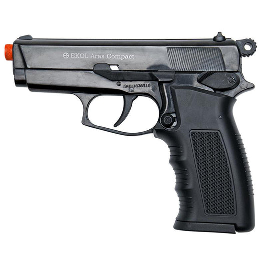 ARAS Compact HP Black - 9MM Front Firing Blank Firing Replica Gun