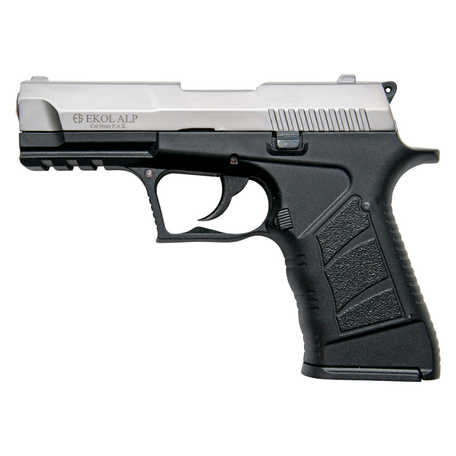 EKOL ALP Fume Finish 9mm Sub-Compact V92F Blank Firing Gun - TOPHATTER'S ARMORY DEALS