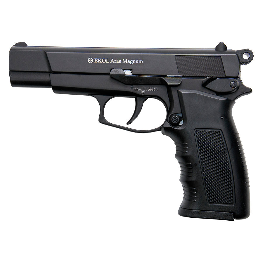 ARAS Magnum HP Black - 9MM Blank Firing Replica Gun - TOPHATTER'S ARMORY DEALS