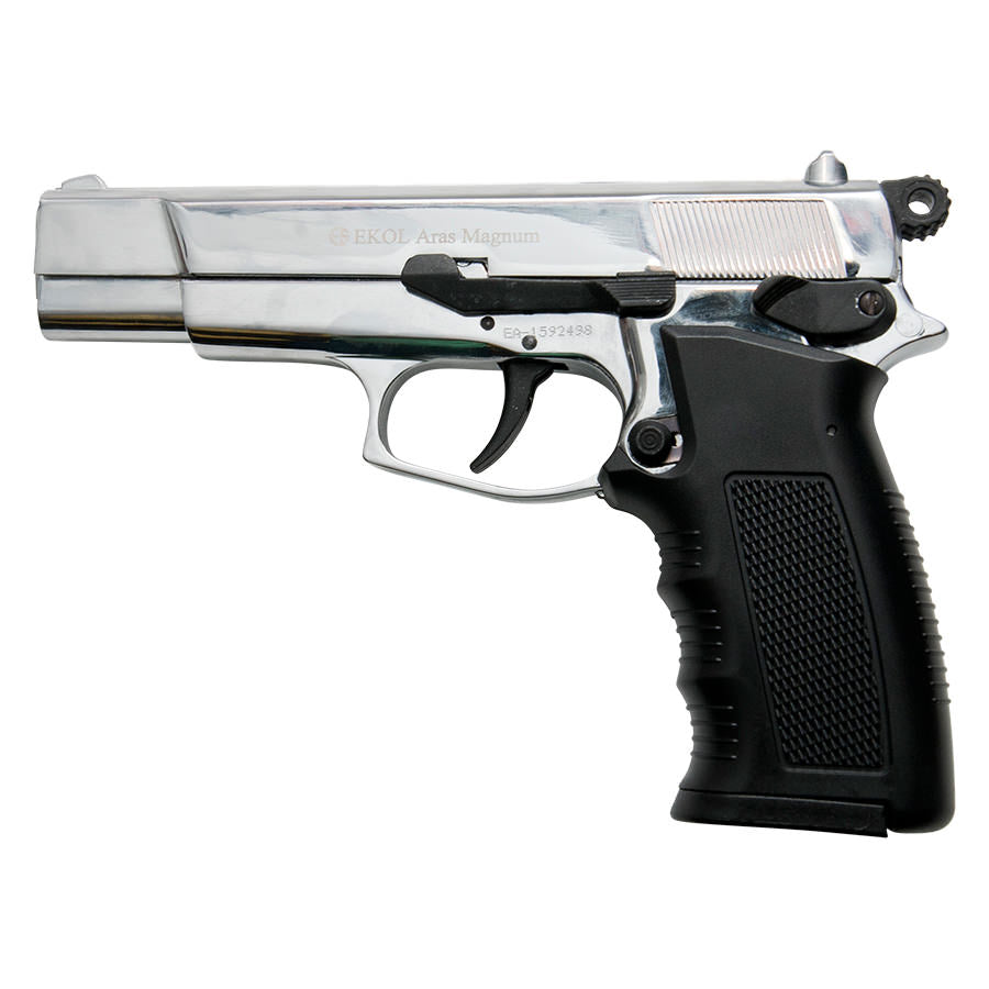 ARAS Magnum HP Chrome Blank Firing Replica Gun