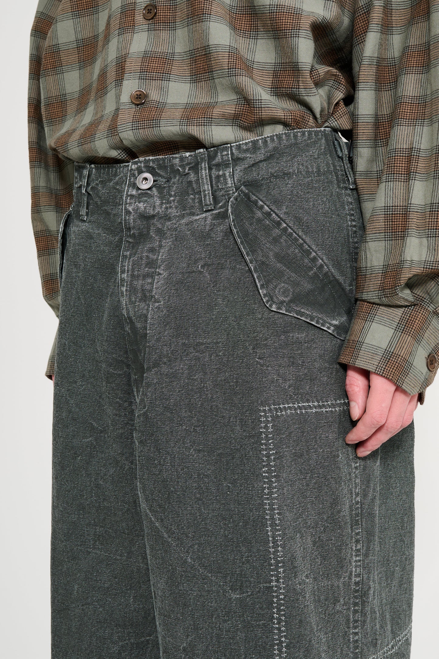 A.PRESSE M-51 Custom Pants Olive