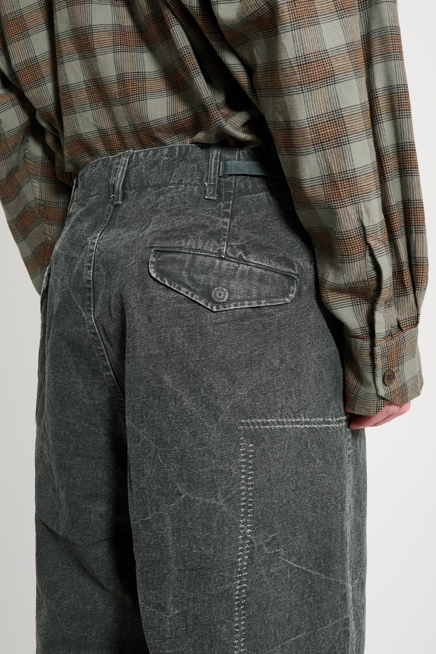 A.PRESSE M-51 Custom Pants Olive