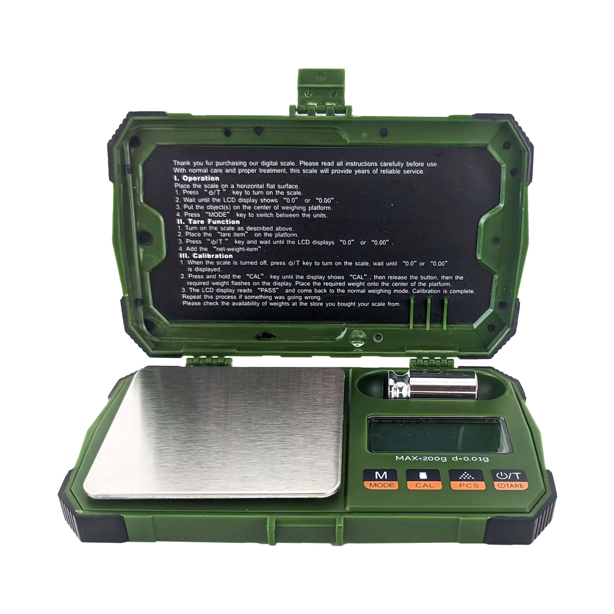 Fuzion Armoured Mini Digital Pocket Scale, 200g x 0.01g - TOPHATTER'S ARMORY DEALS