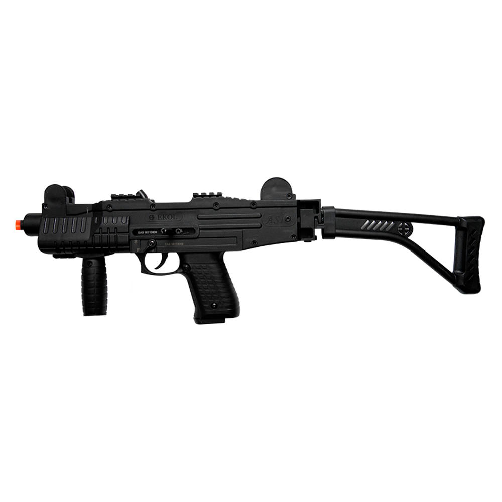 ASI - UZI Fully Automatic Front Firing Blank Machine Gun With Folding Stock - TOPHATTER'S ARMORY DEALS