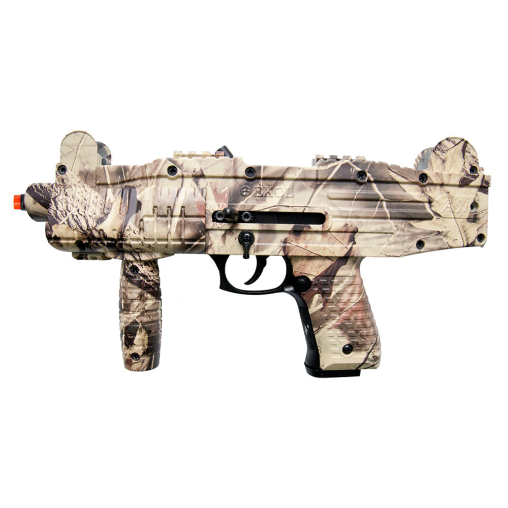 Camouflage ASI - UZI Fully Automatic Front Firing Blank Machine Gun - TOPHATTER'S ARMORY DEALS