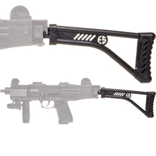 Foldling Stock for ASI Blank Firing SMG Black Finish