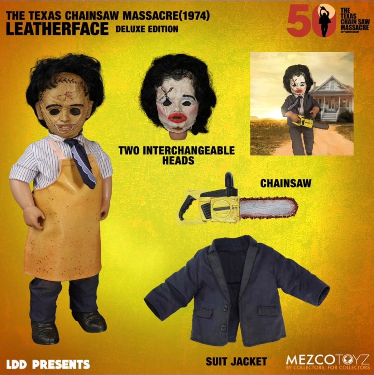 Texas Chainsaw Massacre - Living Dead Dolls Presents Leatherface Deluxe Edition