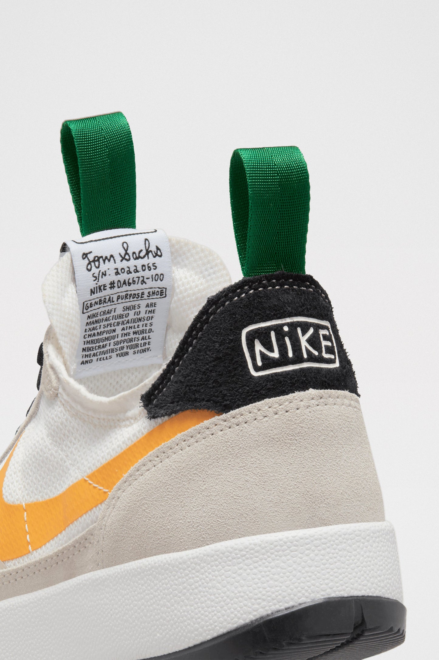 Nike x Tom Sachs W’s General Purpose Shoe Summit White / University Gold