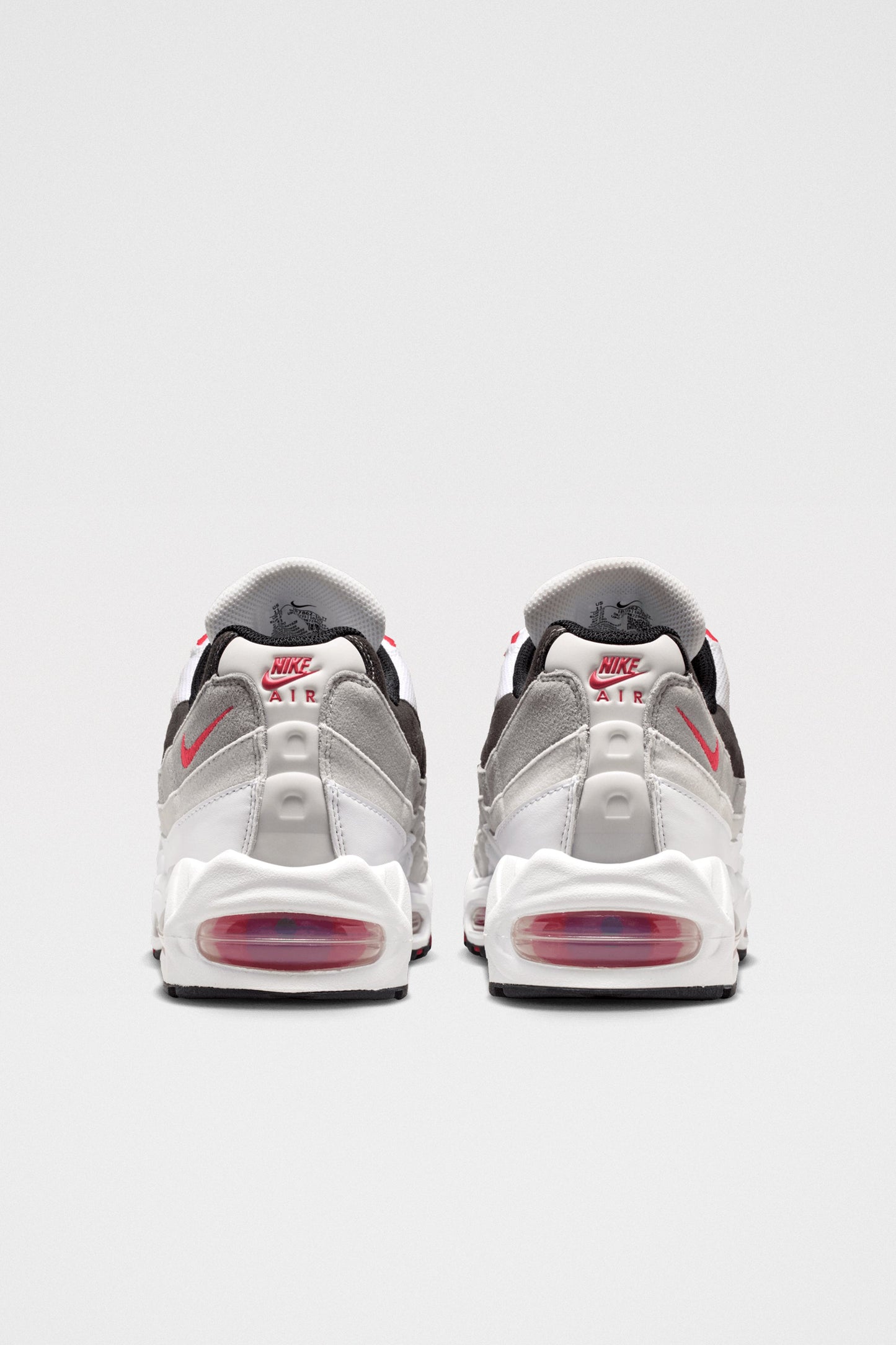 Nike Air Max 95 Premium White / Comet Red