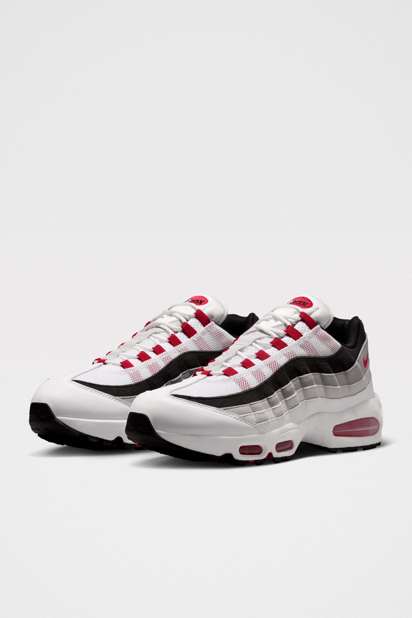 Nike Air Max 95 Premium White / Comet Red