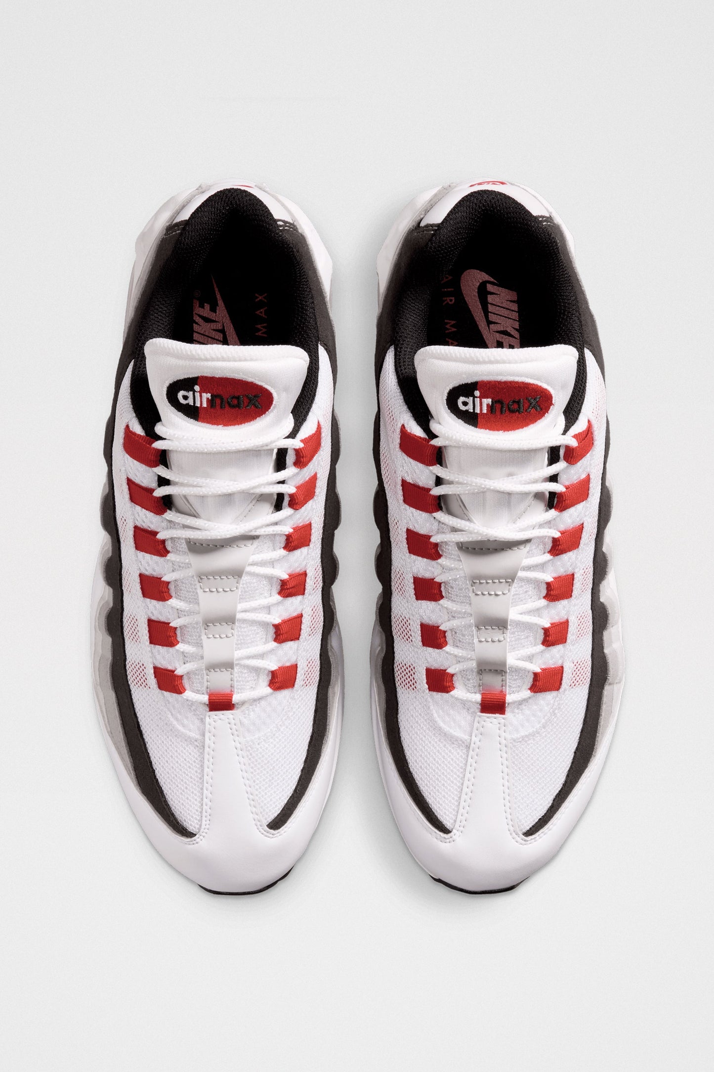 Nike Air Max 95 Premium White / Comet Red