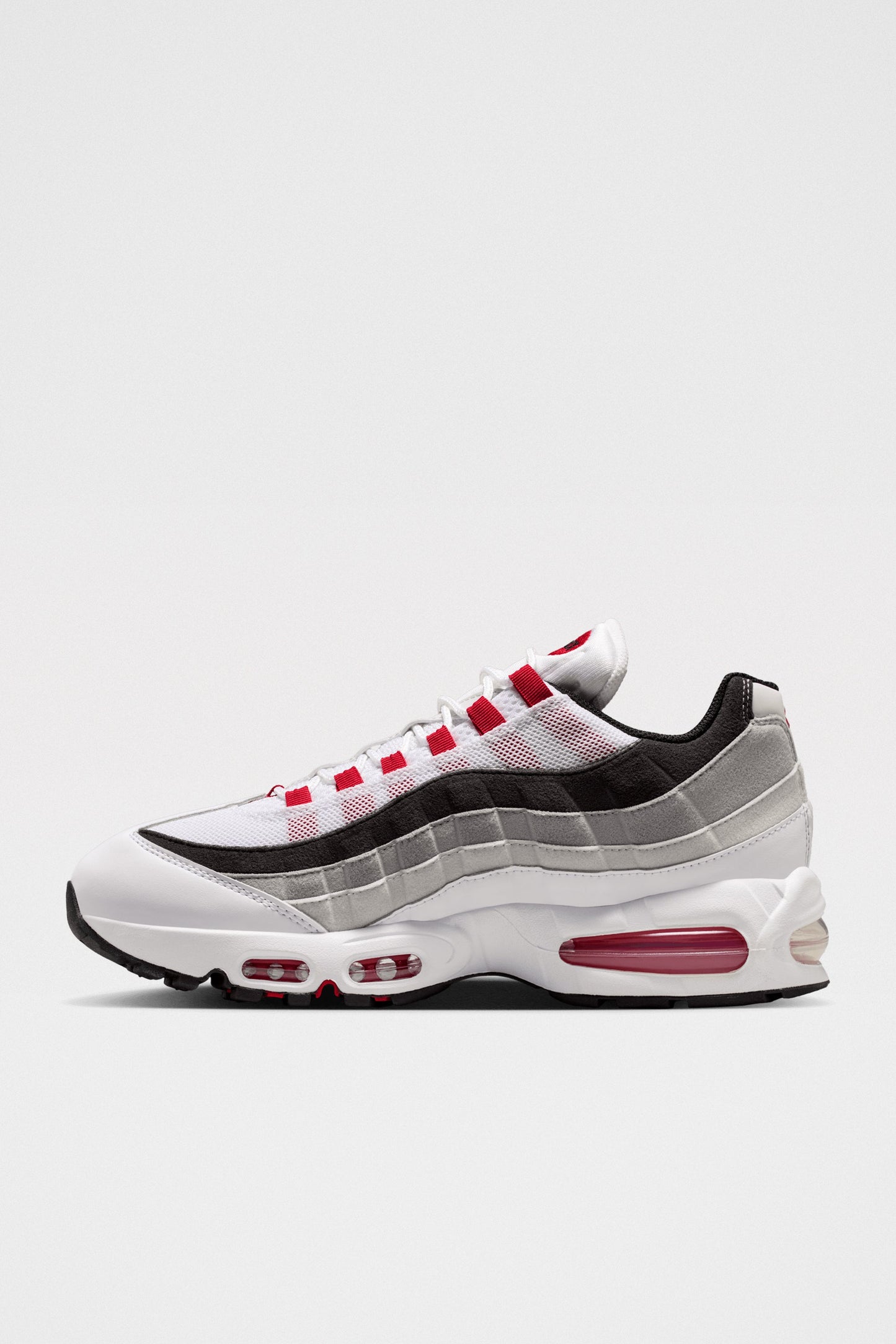 Nike Air Max 95 Premium White / Comet Red