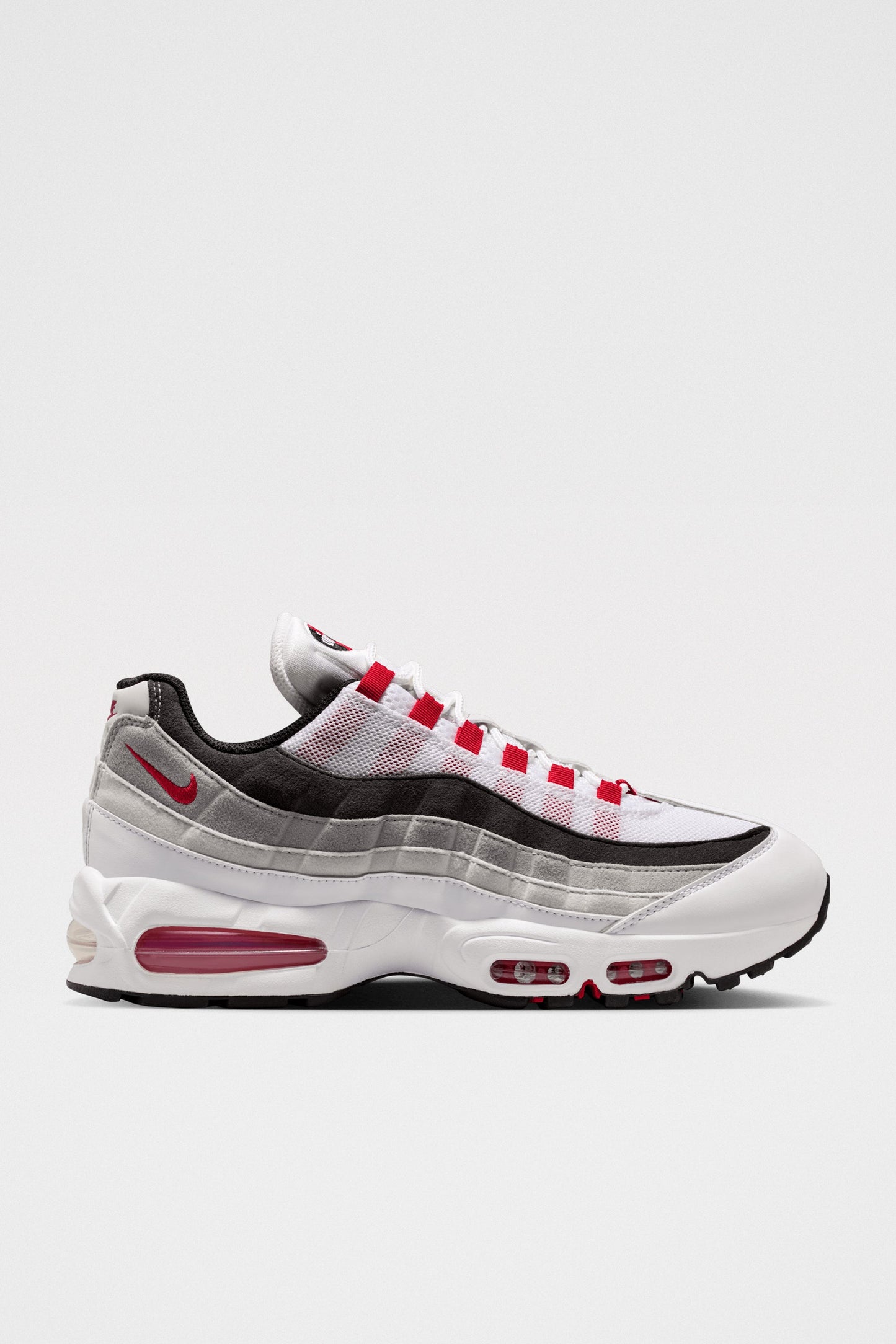Nike Air Max 95 Premium White / Comet Red