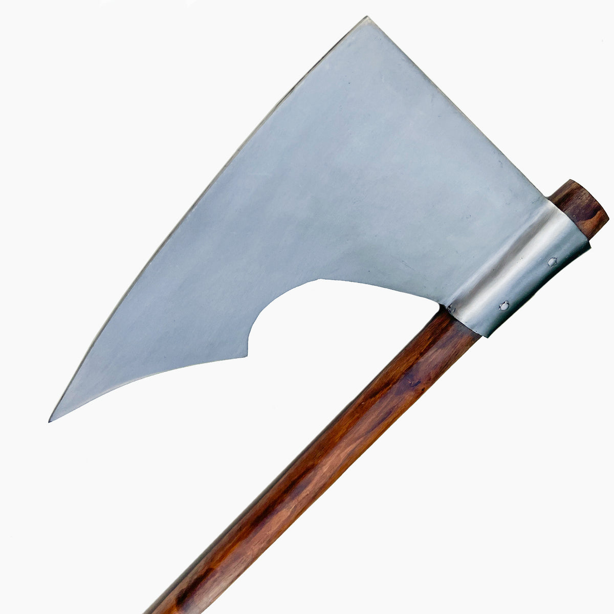 Handcrafted Forged Carbon Steel Medieval Battle Axe 30.5" - TOPHATTER'S ARMORY DEALS