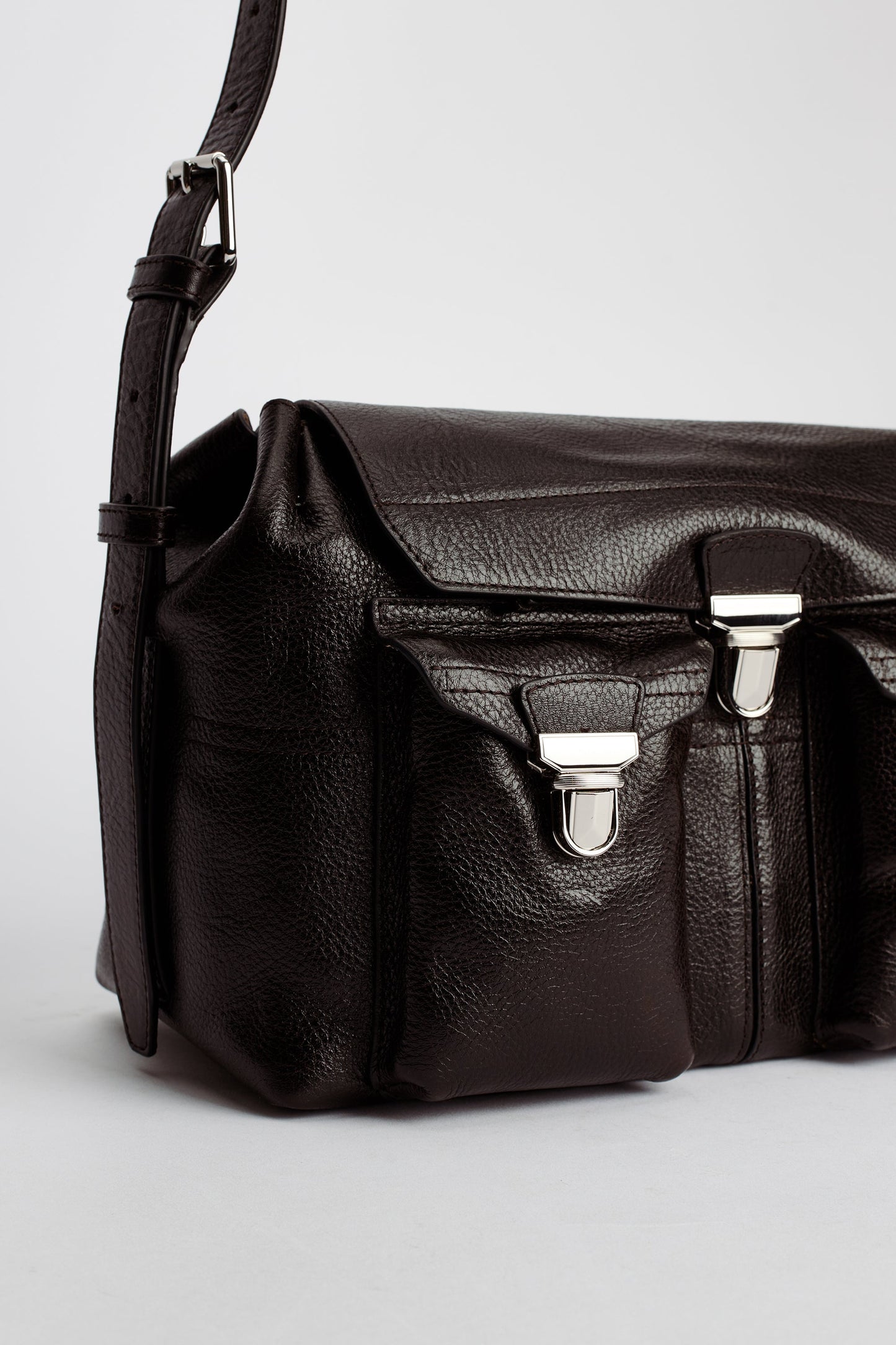 Lemaire Medium Gear Bag Espresso