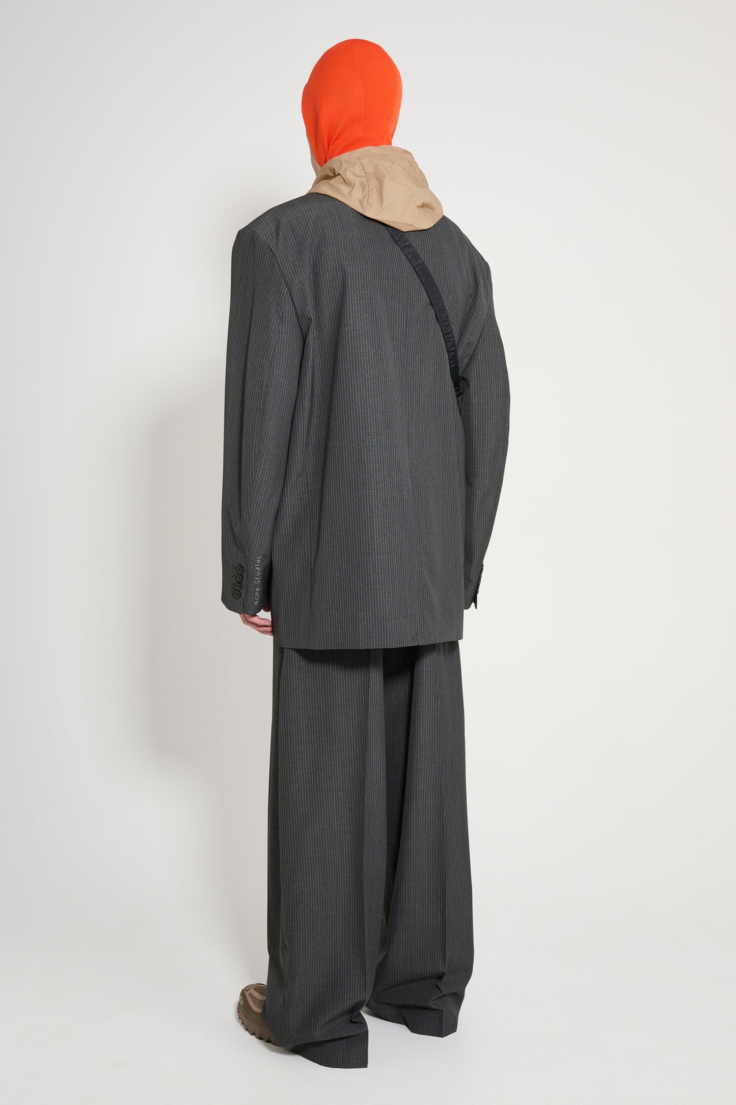Acne Studios Relaxed Fit Suit Jacket Anthracite Grey