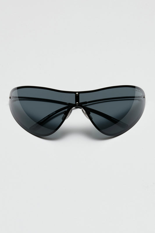 Acne Studios Frame Sunglasses Black / Black